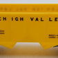 Lionel 6476-135 Vintage O Yellow Lehigh Valley 2-Bay Hopper EX/Box