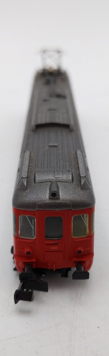 Arnold N Scale SBB CFF FFS Swiss RBE4/4 Electric Rail Car EX