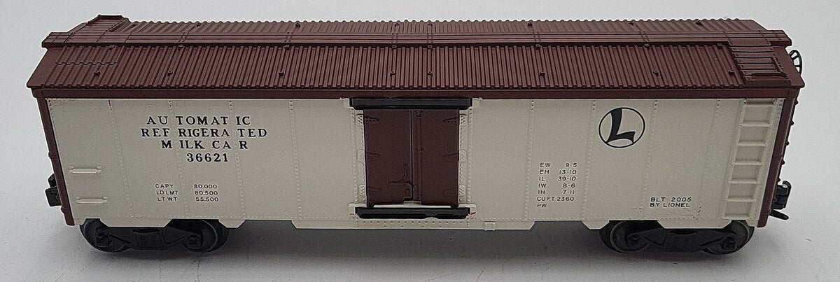 Lionel 6-29824 Operating Milk Car #36621 w/Platform LN