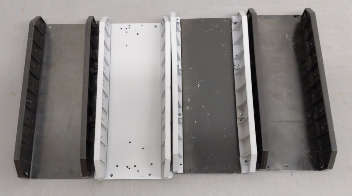 Lionel 6-12730 O/O27 Girder Bridges Grey & Black [4] EX