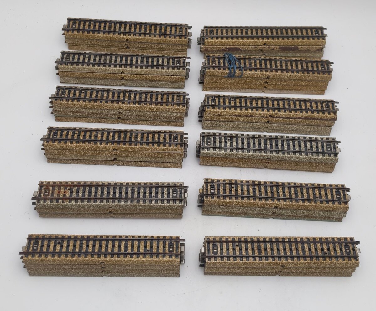Marklin 5106 HO Scale Metal Straight Track (60)