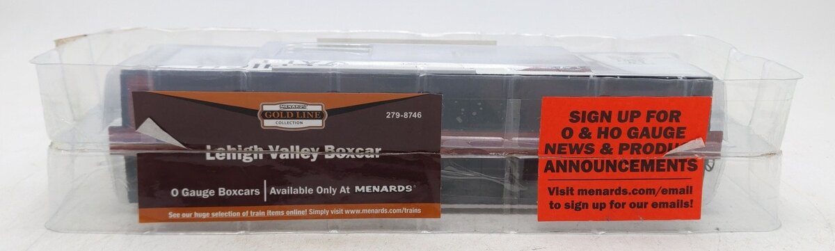 Menards 279-8746 O Lehigh Valley Box Car #9501 EX/Box