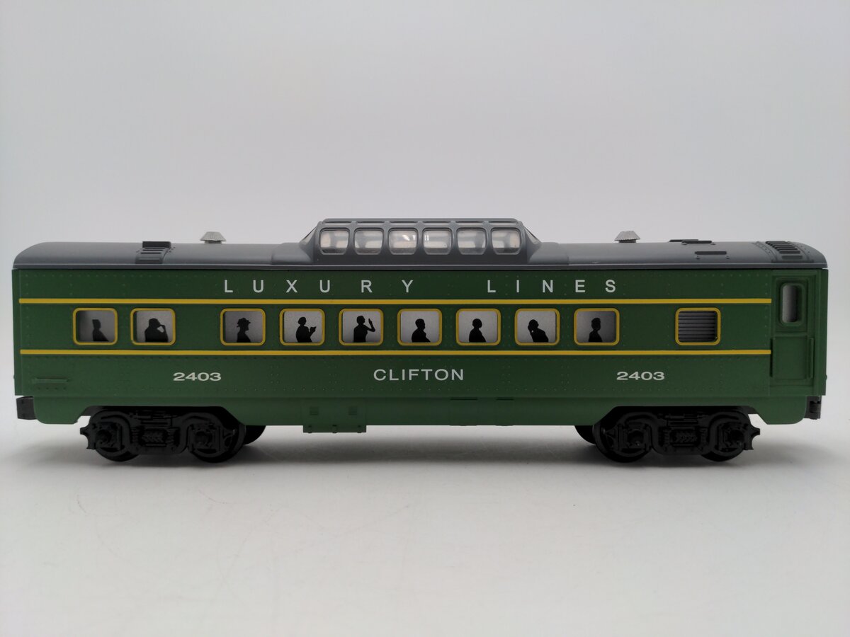 Williams 2403 O Clifton Luxury Lines Vista Dome Car EX