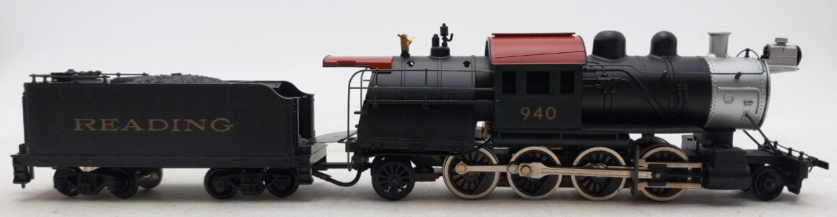 Mantua 322-21 HO Scale Camelback Reading 2-8-2 Locomotive & Tender #1608 LN/Box