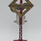 MTH 30-1036 O&O27 Gauge Red Tinplate Warning Bell Signal #69 EX