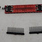 Atlas 3807 N Scale Great Northern Flatcar w/ Stakes #65414 (3) NIB
