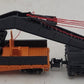 Roco N Scale Amtrak M of W Crane & Working Flat Car #X202F ,X201 NIB