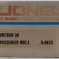 Lionel 6-8870 O Gauge Amtrak 90 RDC-1 Non-Powered Passenger #8870 VG/Box