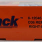 Lionel 6-12046 O Gauge O36 Right Hand Remote-Control FasTrack Switch/Turnout VG/Box