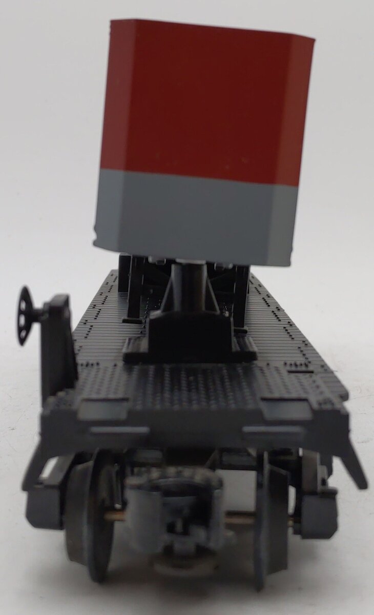 MTH 30-7608 O Gauge New York Central Pacemaker Flatcar with Trailer #499706 EX/Box