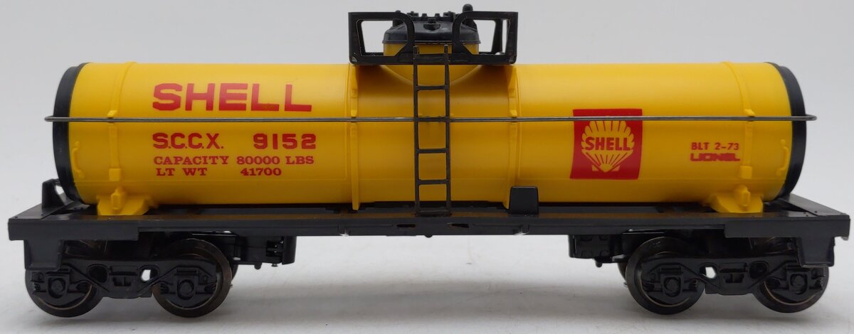 Lionel 6-9152 O Gauge Shell Single Dome Tank Car #9152 EX/Box