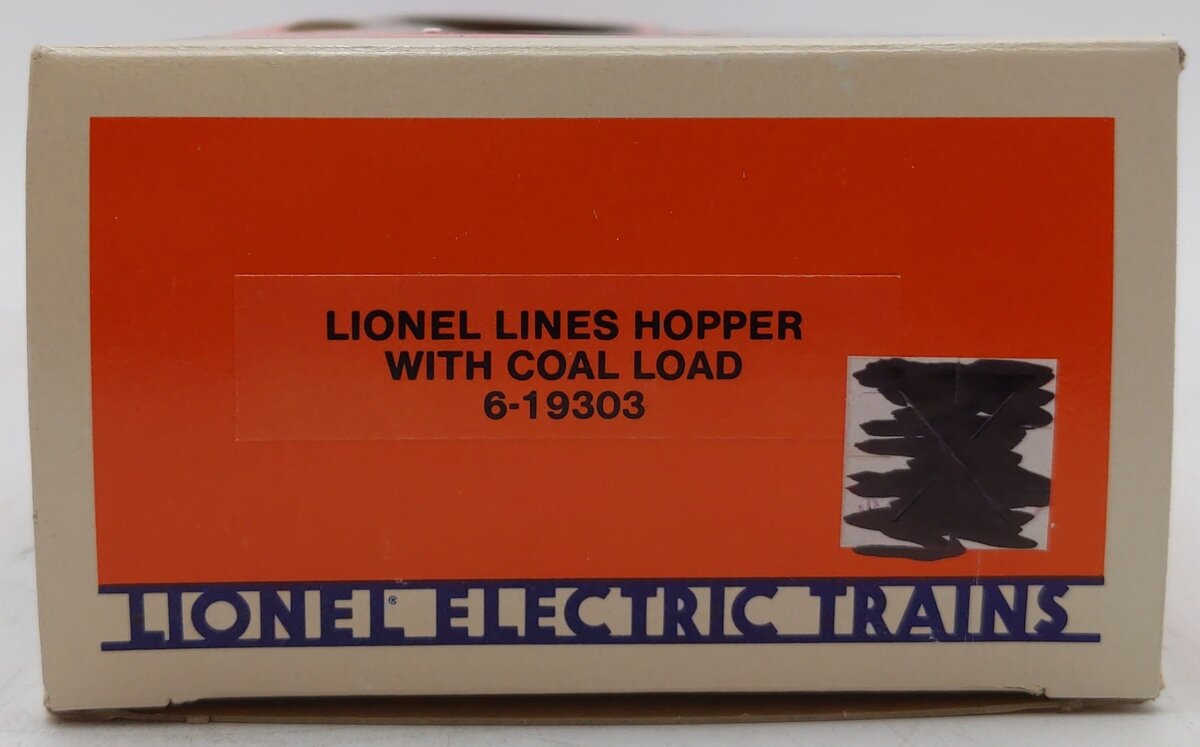 Lionel 6-19303 O Gauge Lionel Lines Quad Hopper with Coal Load EX/Box