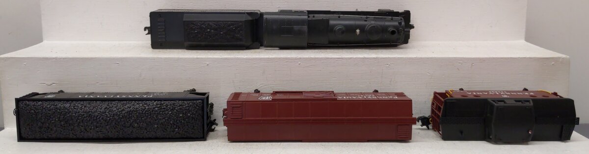 MTH 30-4023-1 O Pennsylvania 2-8-0 Steam Freight Train Set w/PS1 EX/Box