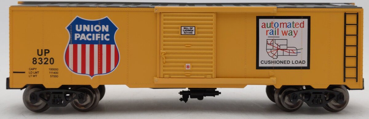 Menards O Gauge Union Pacific Box Car #8320 EX