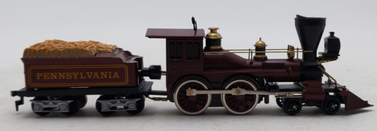 Mantua 307-20 HO Pennsylvania General Steam Locomotive & Tender EX/Box