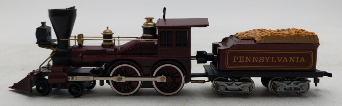 Mantua 307-20 HO Pennsylvania General Steam Locomotive & Tender EX/Box