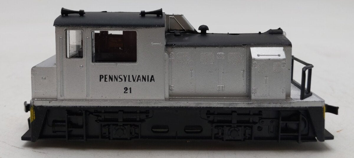 AHM 5001 HO Scale Pennsylvania Railroad Plymouth 0-4-0 MDT Switcher #21 EX/Box