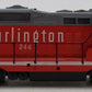 Athearn 3151 HO Chicago Burlington & Quincy GP9 Diesel Locomotive #244-Weathered EX/Box