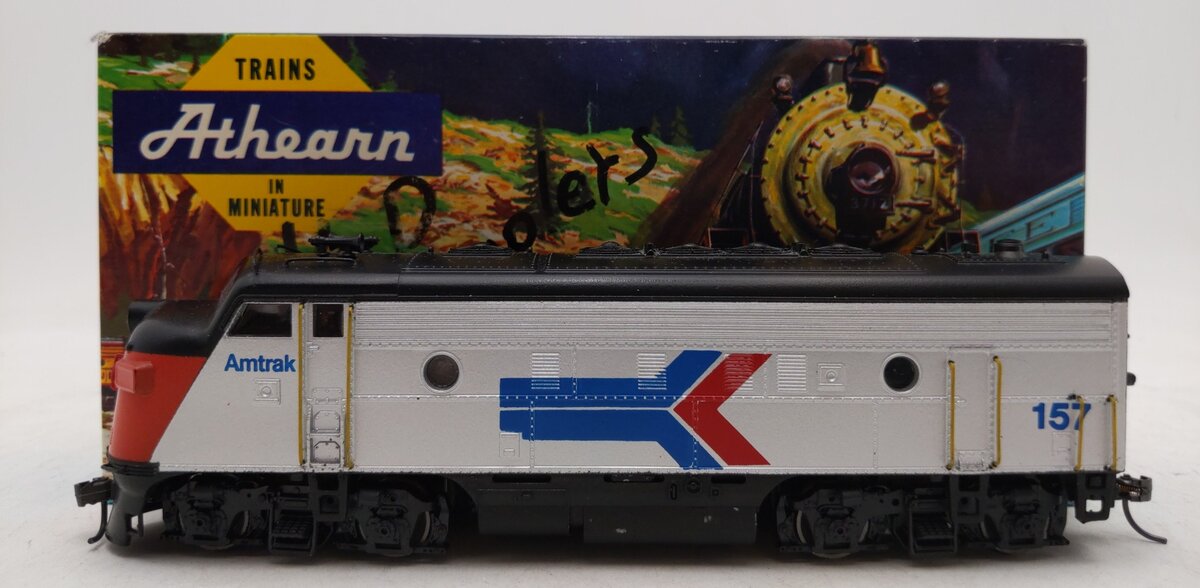 Athearn 3233 HO Scale Amtrak F-7 A Unit Diesel Locomotive #157 LN/Box