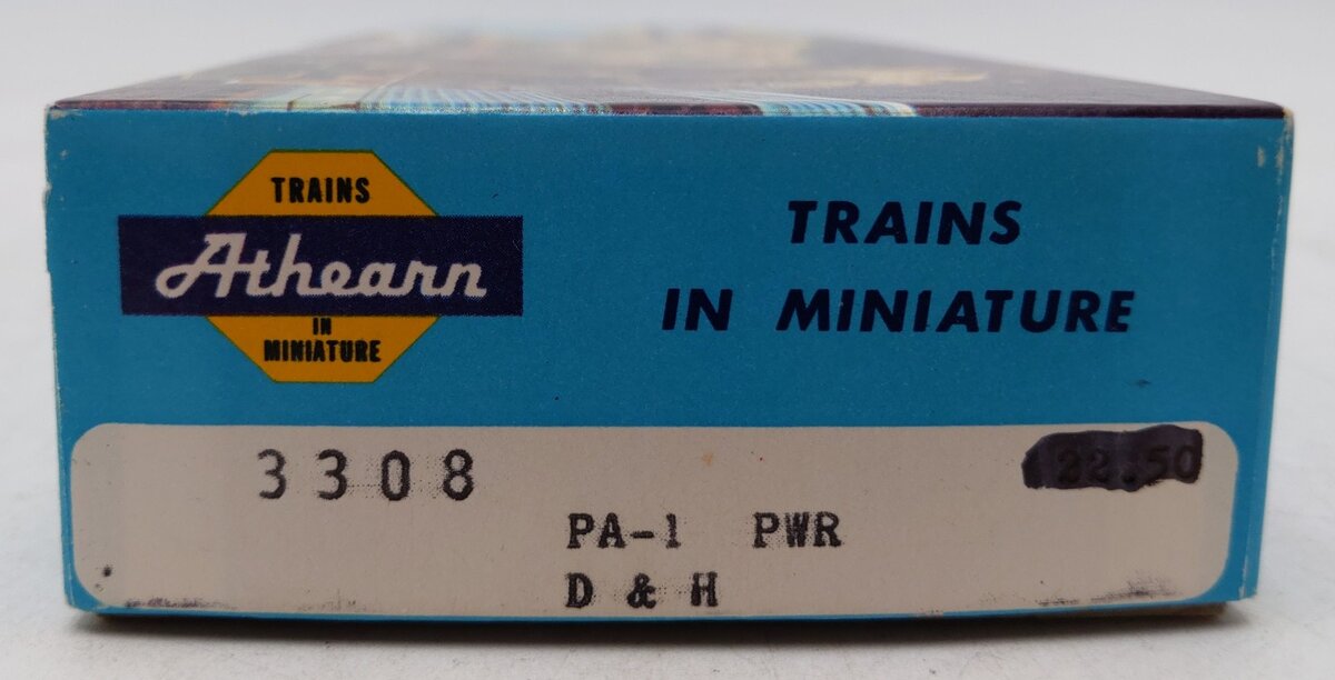 Athearn 3308 HO Scale Delaware & Hudson PA-1 Powered Diesel Locomotive #19 EX/Box