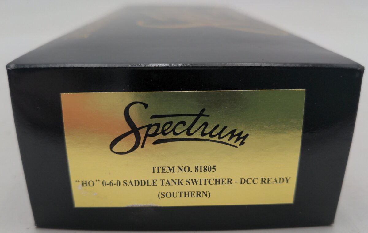 Bachmann 81805 HO Southern 0-6-0 Saddle Tank Steam Switcher #1550 EX/Box