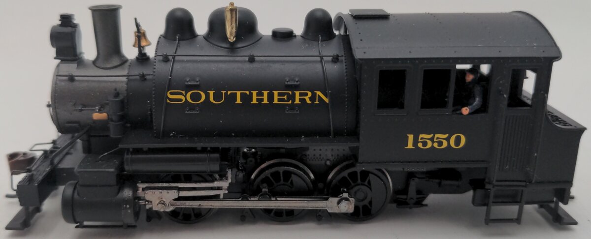 Bachmann 81805 HO Southern 0-6-0 Saddle Tank Steam Switcher #1550 EX/Box