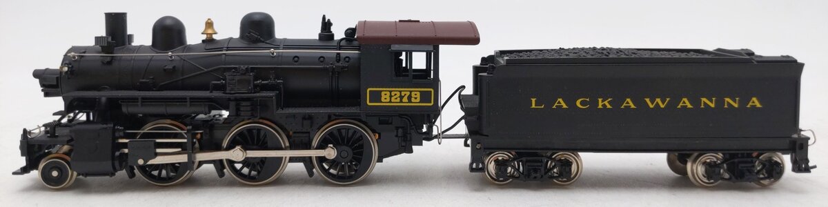 IHC M561 HO Scale Lackawanna Mogul Premier 2-6-0 Steam Locomotive & Tender #8279 LN