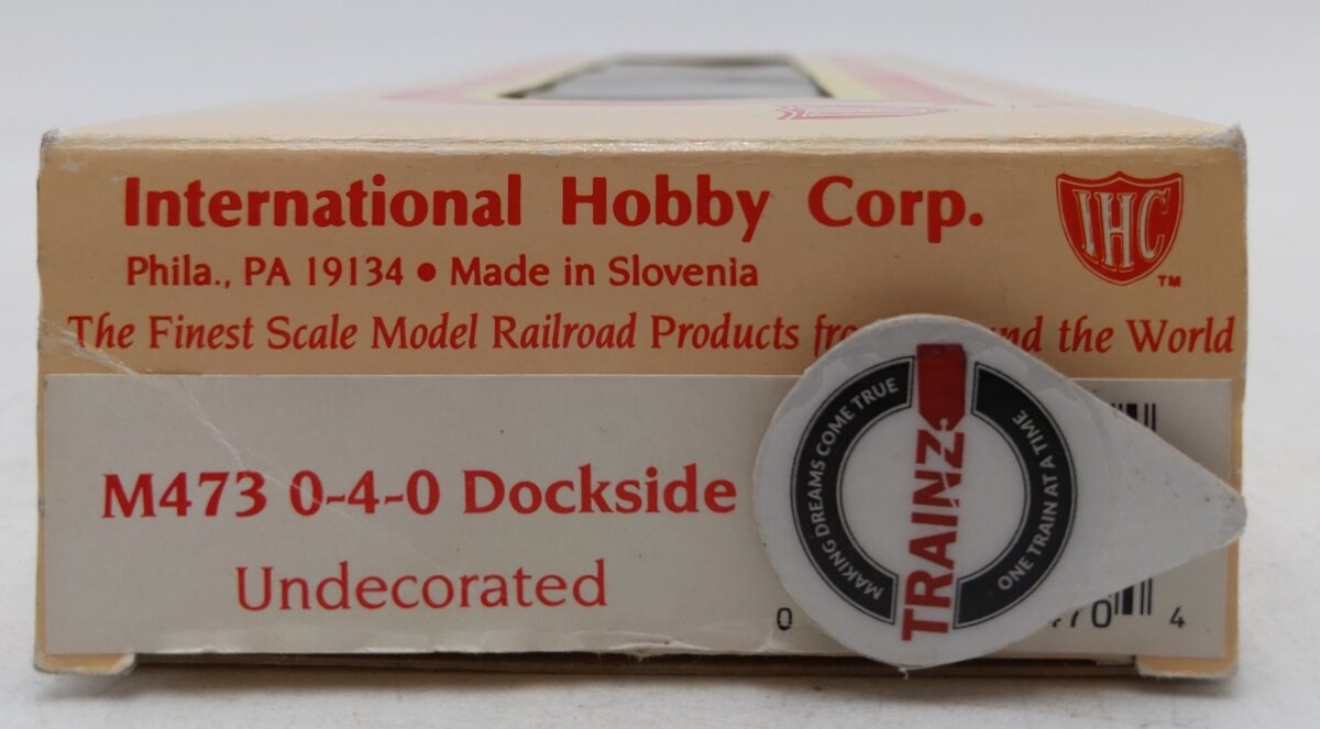 IHC M473 0-4-0 Undecorated Dockside Steam Locomotive LN/Box