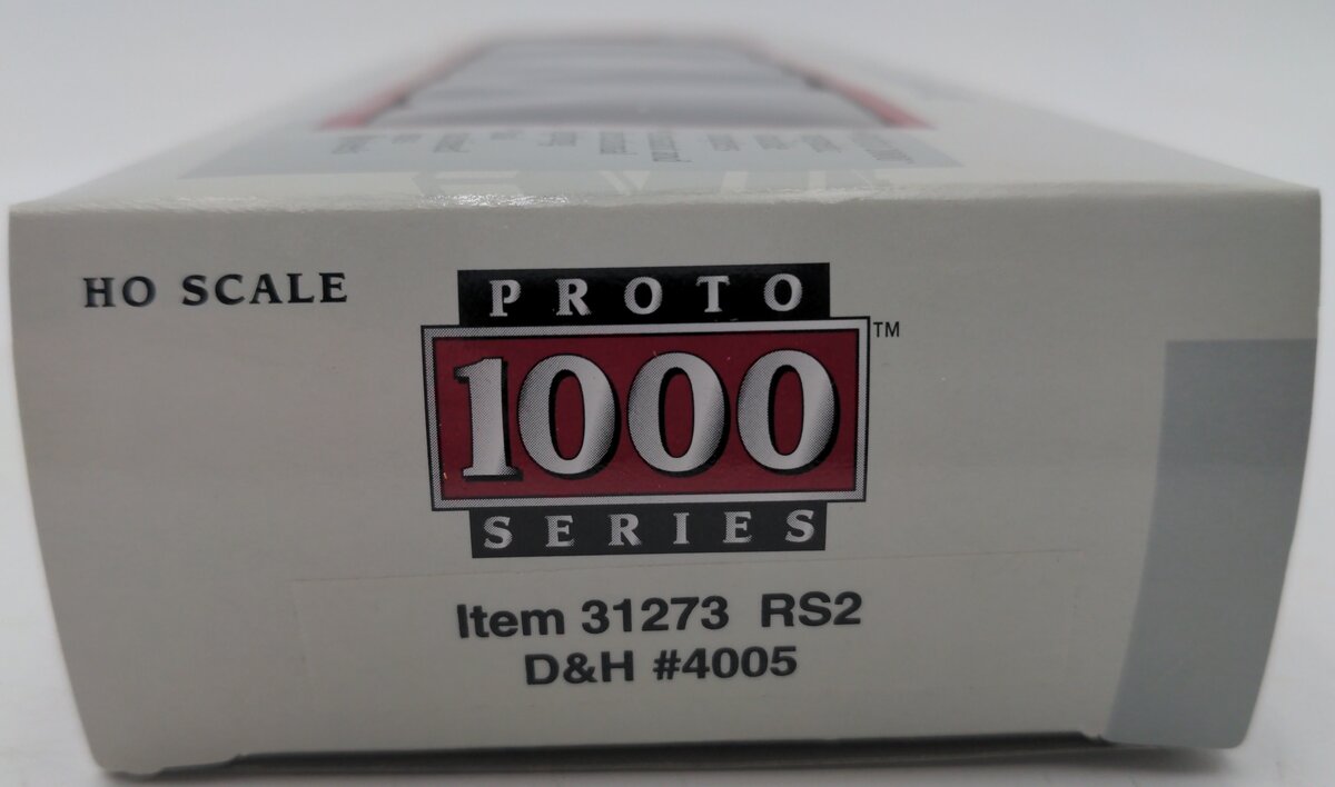 Proto 1000 31273 HO Scale Delaware Hudson RS2 Diesel Locomotive #4005 EX/Box
