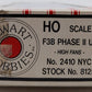 Stewart 8125 HO New York Central F3b Unpowered Diesel Locomotive #2410 LN/Box