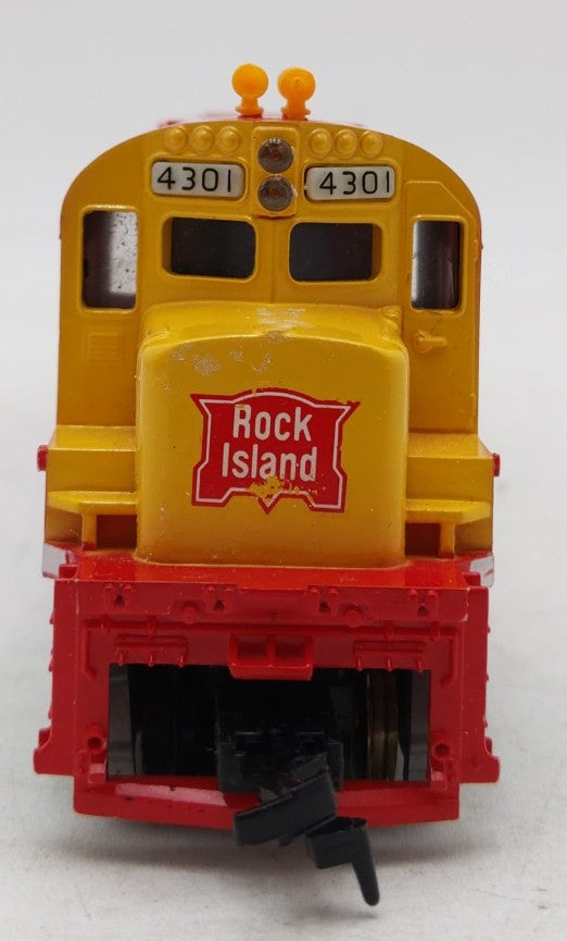 Tyco 235-10 HO Scale Rock Island Diesel Locomotive EX/Box