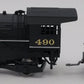 Mehano 9353 HO Scale Chesapeake & Ohio Steam Locomotive & Tender #490 EX/Box