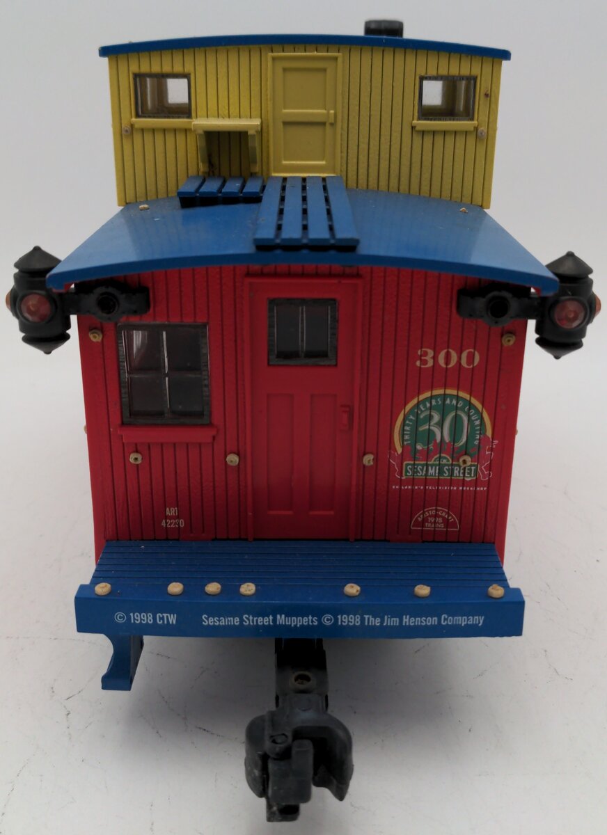 Aristo-Craft 28412  G Gauge Sesame Street Old Timer Caboose EX