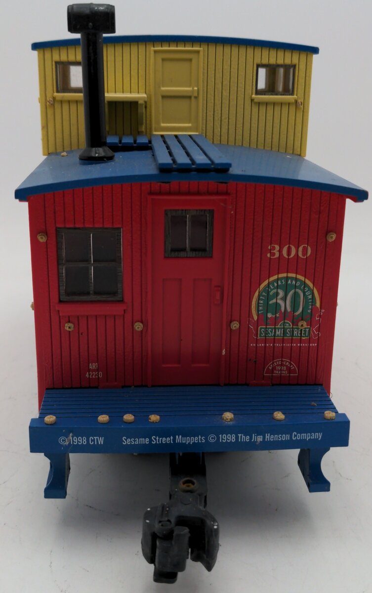 Aristo-Craft 28412  G Gauge Sesame Street Old Timer Caboose EX