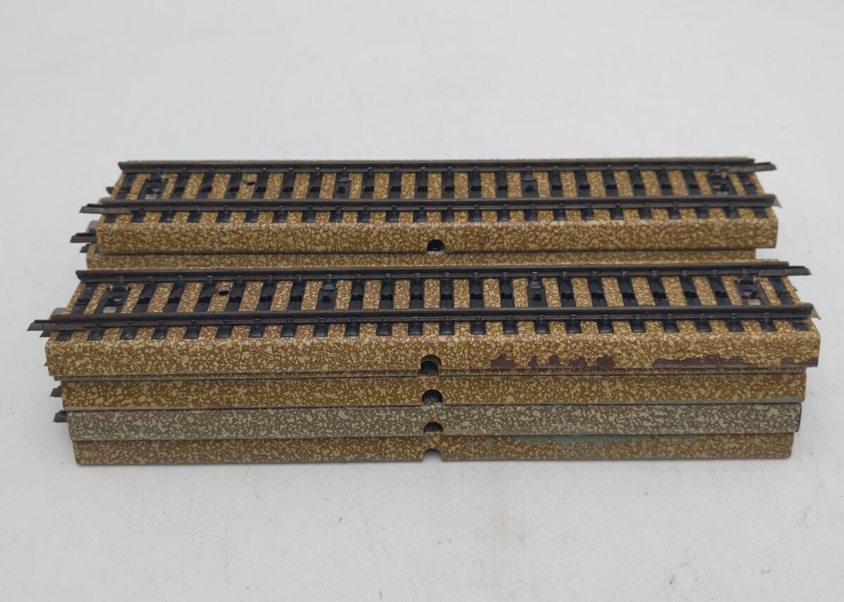 Marklin 5106 HO M Track Metal Straight Track (Box of 10) VG/Box