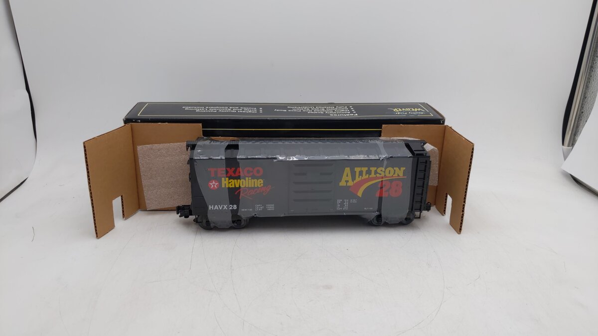 Weaver O Gauge Davey Allison Boxcar #HAVX28 NIB