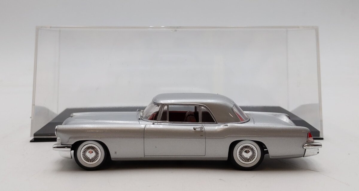 Minichamps 1:43 Scale 1956 Lincoln Continental Mk.II (Silver) LN/Box
