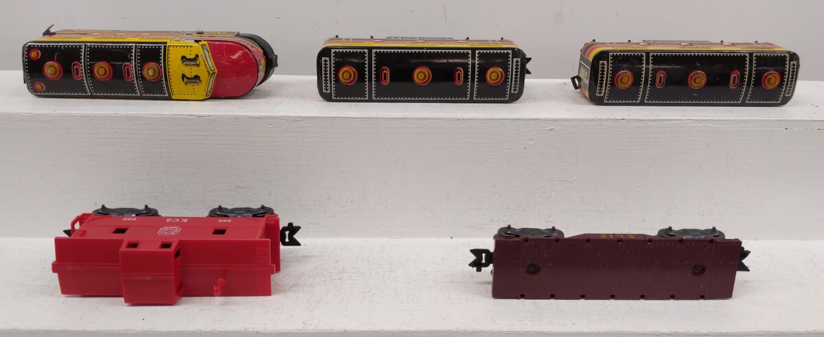 Marx 28542 O/O27 Kansas City Southern Vintage Diesel Locomotive Set VG/Box