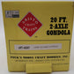 Aristo-Craft 40007 Camp Sesame Express 20ft Gondola VG/Box