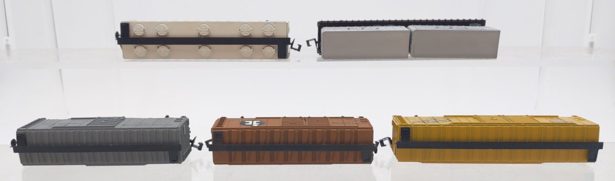 MiniTrix Assorted N Scale Freight Cars [5] EX