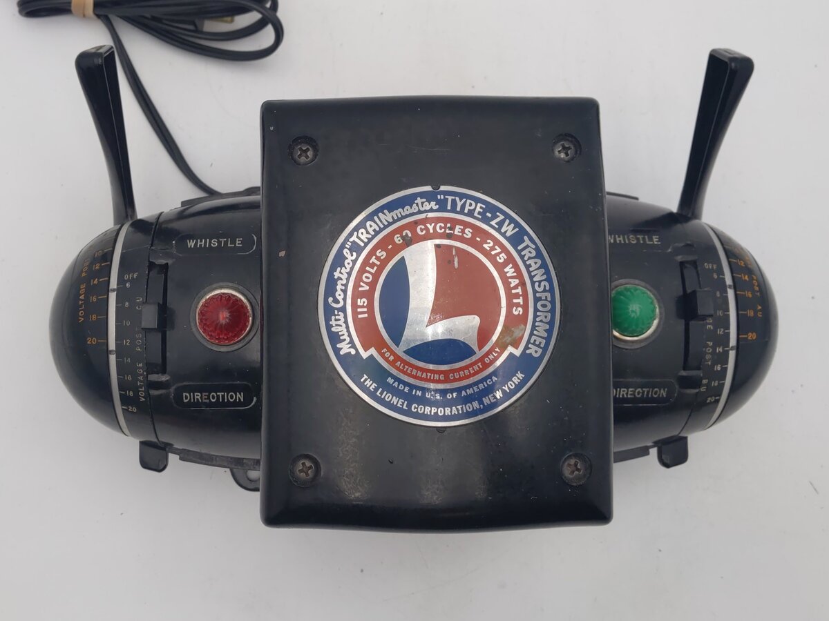 Lionel ZW Vintage O 250 Watt 4 Train Transformer with Whistle VG
