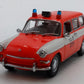 Minichamps 1:43 Scale 1972 Volkswagen 1600L Variant fire car LN/Box