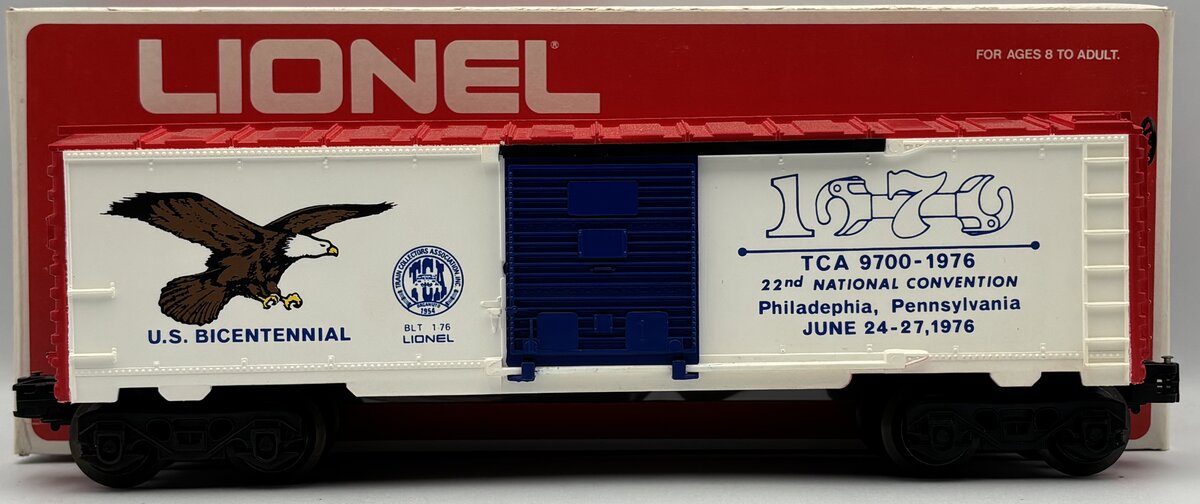 Lionel 6-9779 O Gauge 1976 Philadelphia TCA Convention Car EX/Box