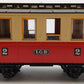 LGB 3010 G Scale Red & Yellow 4-Wheel Passenger Car VG