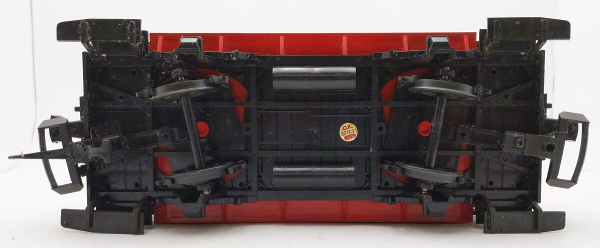 LGB 3010 G Scale Red & Yellow 4-Wheel Passenger Car VG