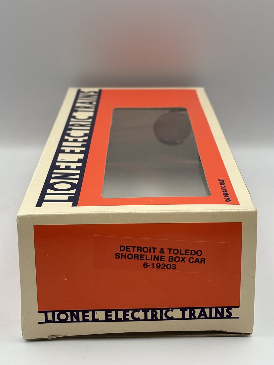 Lionel 6-19203 O Gauge Detroit & Toledo Shoreline Box Car EX/Box
