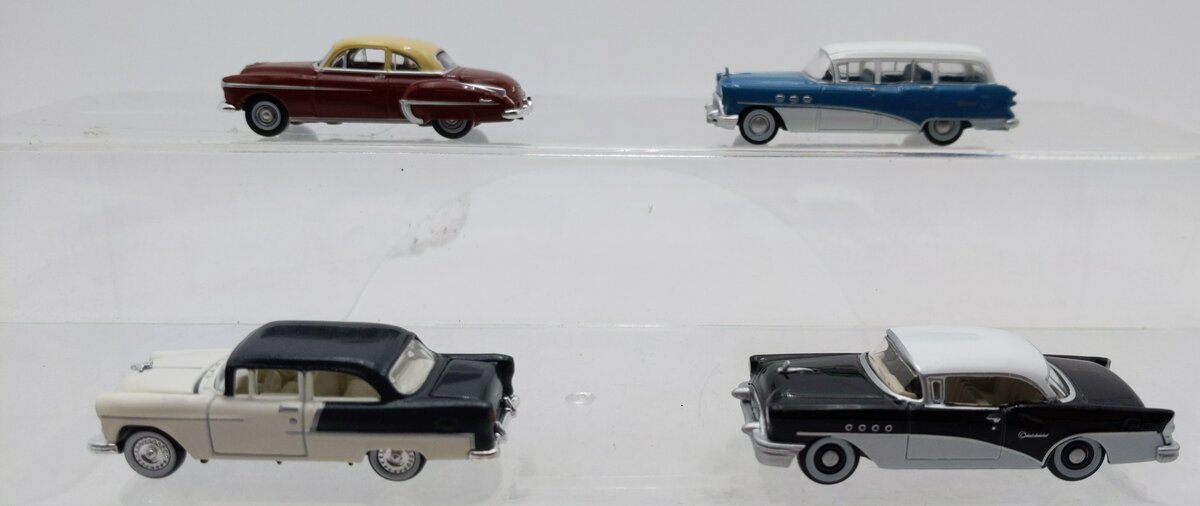 Classic Metal Works & Other HO Scale Assorted Diecast Cars [4] EX