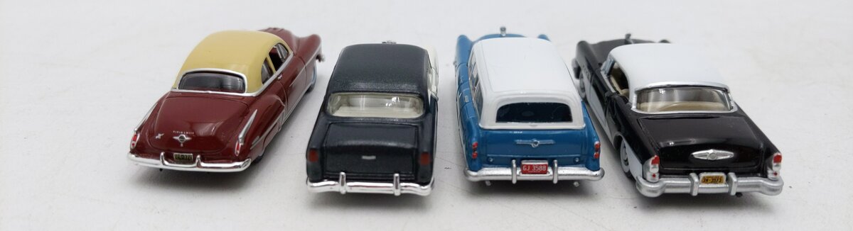 Classic Metal Works & Other HO Scale Assorted Diecast Cars [4] EX