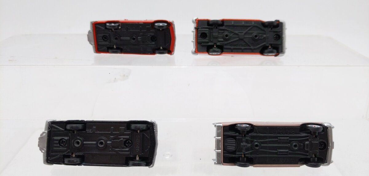 Oxford Diecast Assorted HO Scale Cars [4] EX