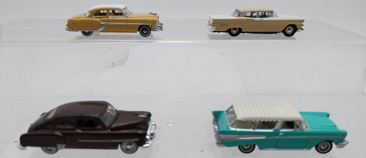 Classic Metal Works & Other Assorted HO Scale Diecast Cars [4] EX